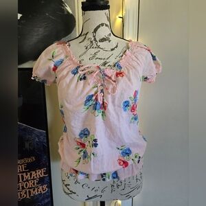 Hollister Floral Blouse